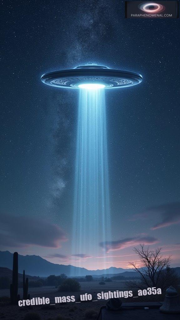 10 Best Mass UFO Sightings With Credible Witnesses