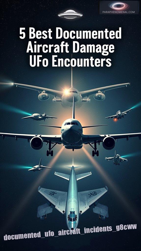 5 Best Documented Aircraft Damage UFO Encounters