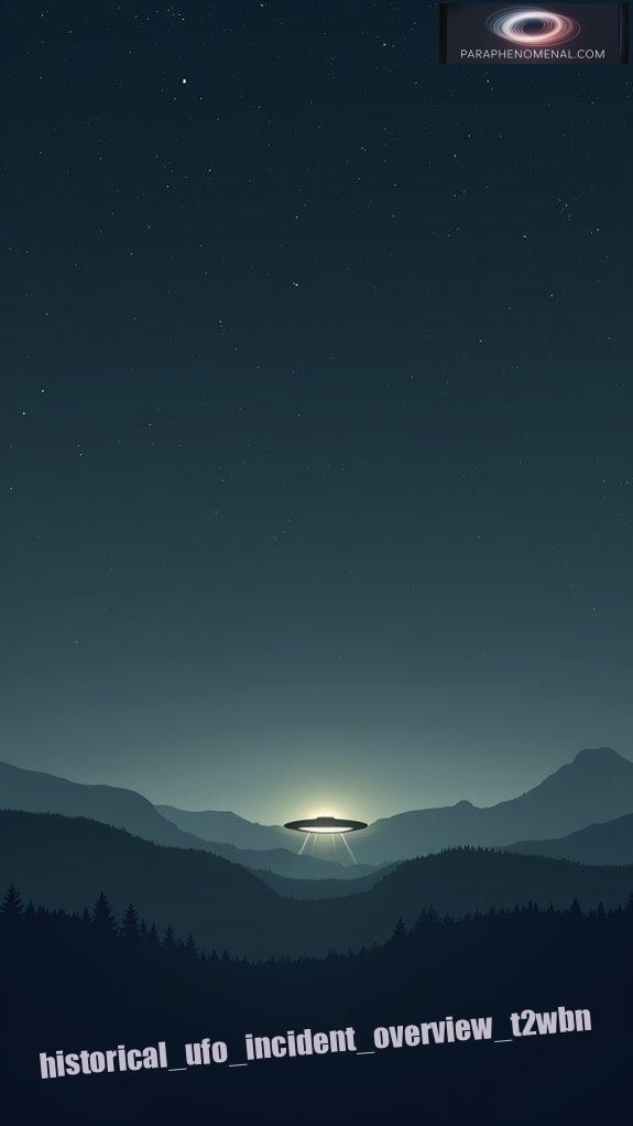 historical ufo incident overview