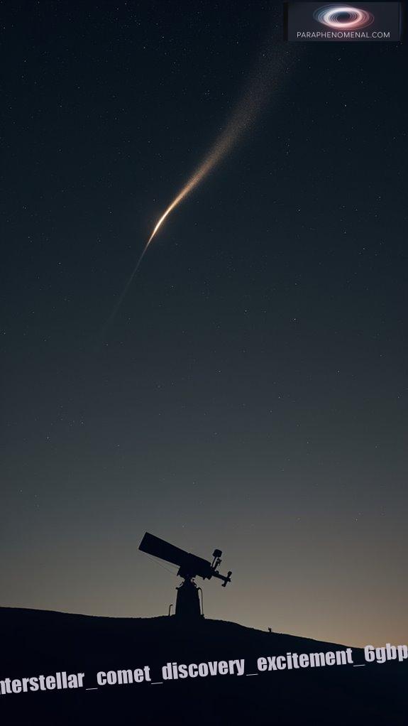 interstellar comet discovery excitement