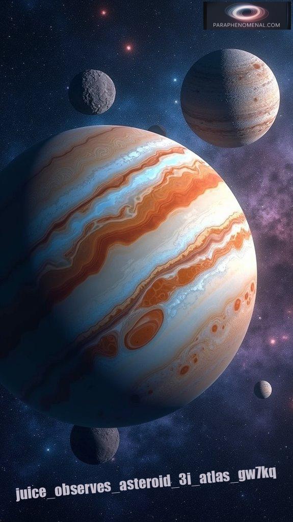 ESA’s JUICE Spacecraft Watches 3I/ATLAS: What We’re Learning