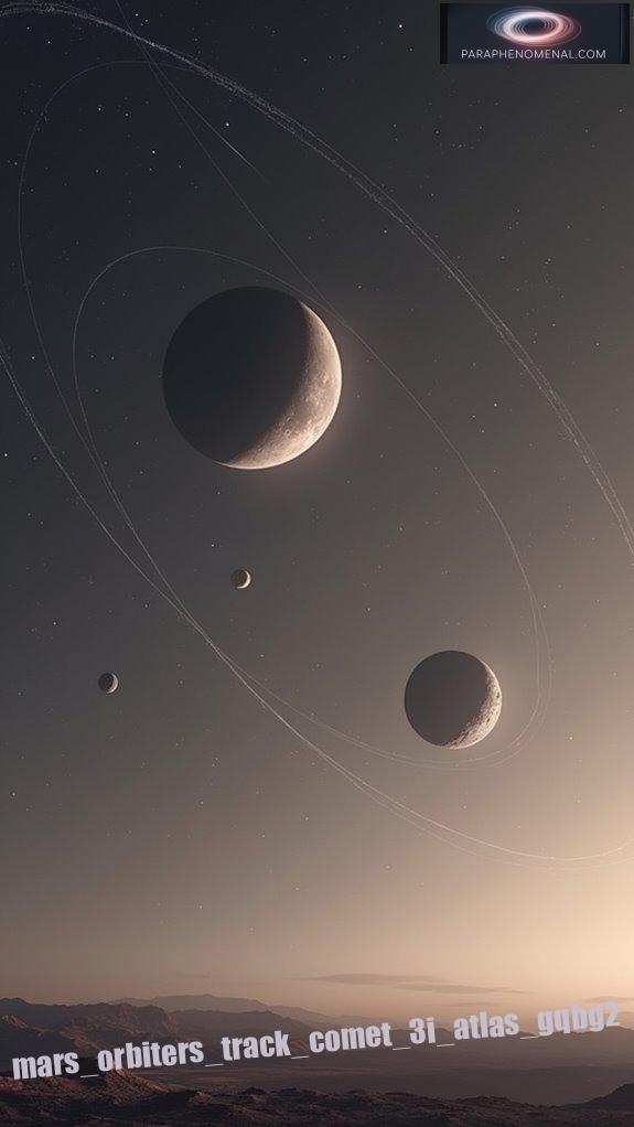mars orbiters track comet 3i atlas