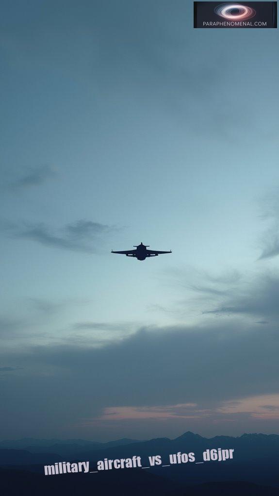 military aircraft vs ufos