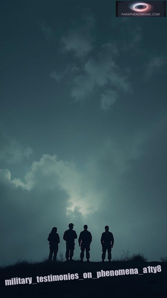 military testimonies on phenomena