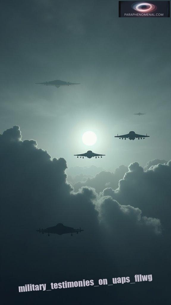 military testimonies on uaps