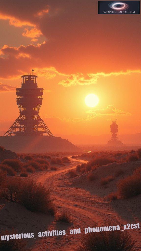 mysterious activities and phenomena