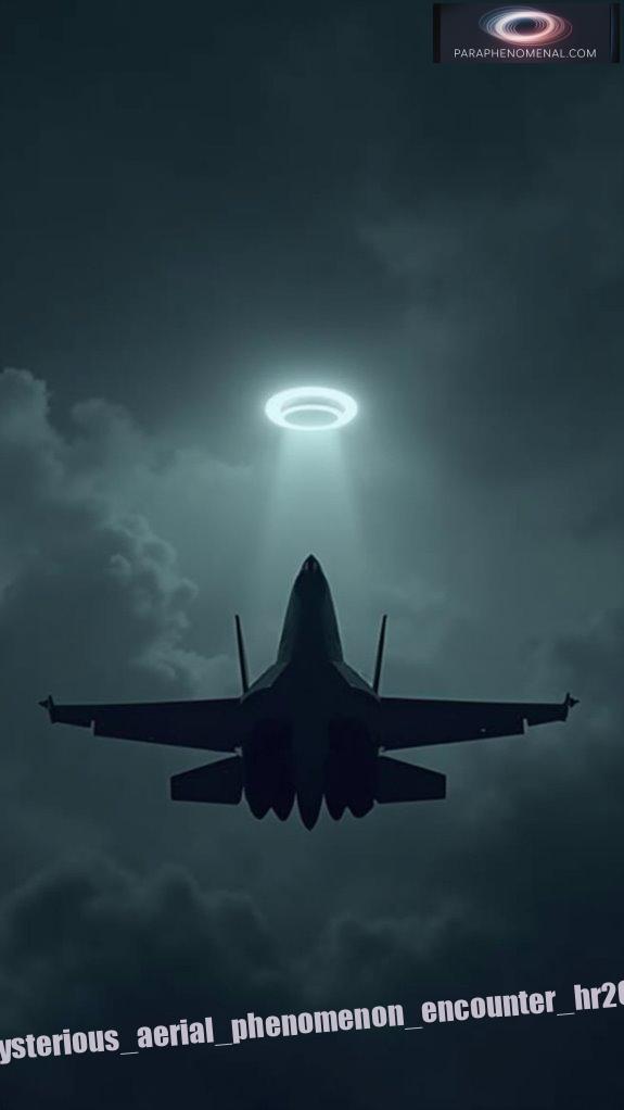 mysterious aerial phenomenon encounter