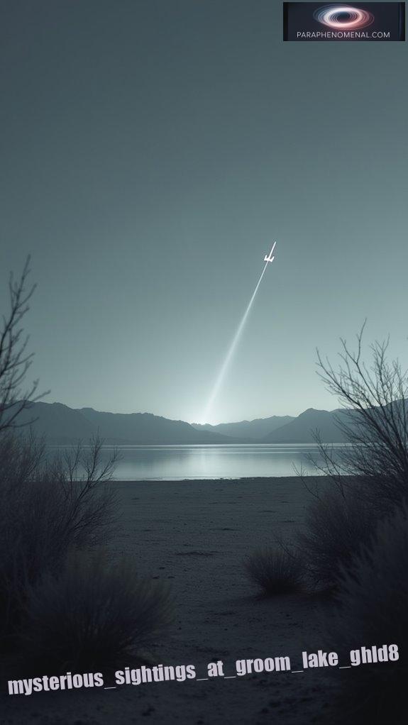 mysterious sightings at groom lake