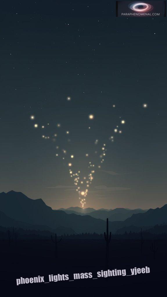 phoenix lights mass sighting
