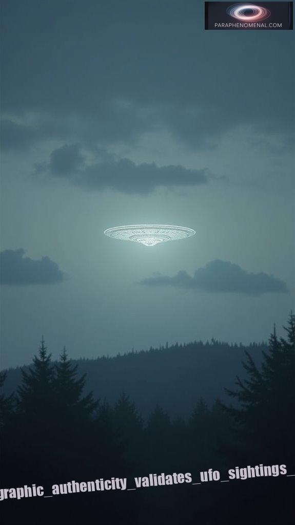 photographic authenticity validates ufo sightings