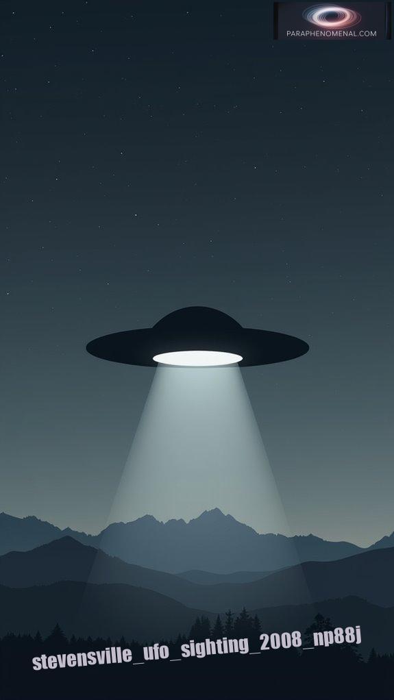 stevensville ufo sighting 2008