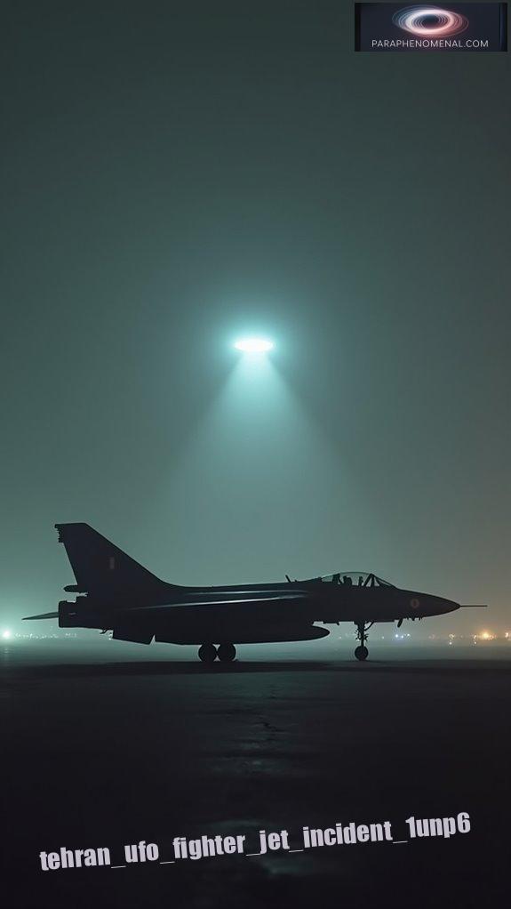 tehran ufo fighter jet incident