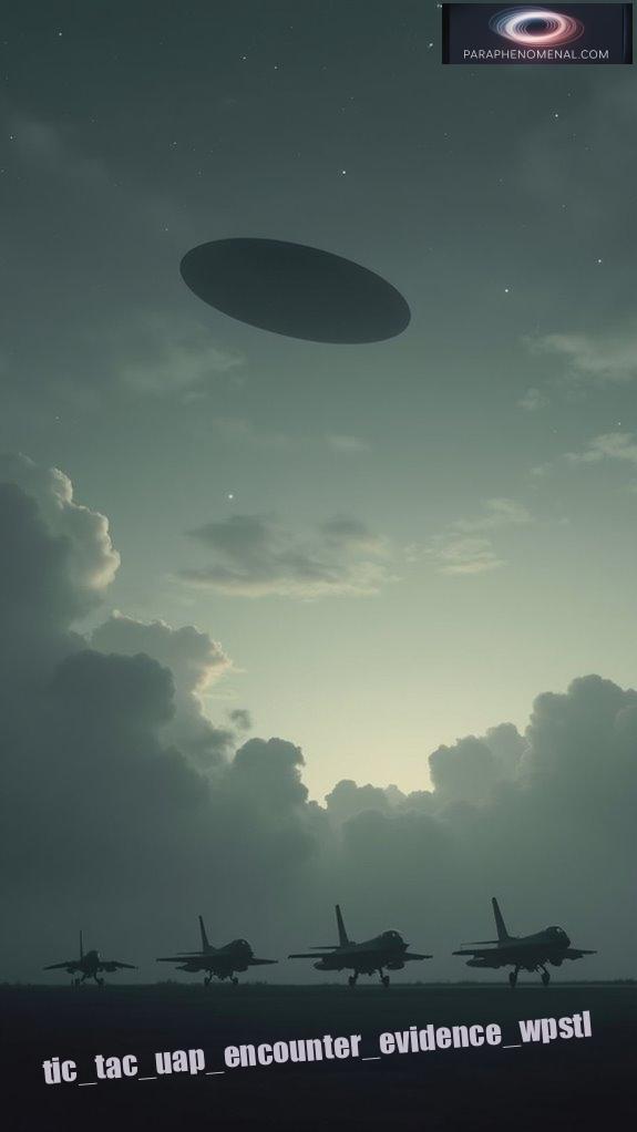 tic tac uap encounter evidence