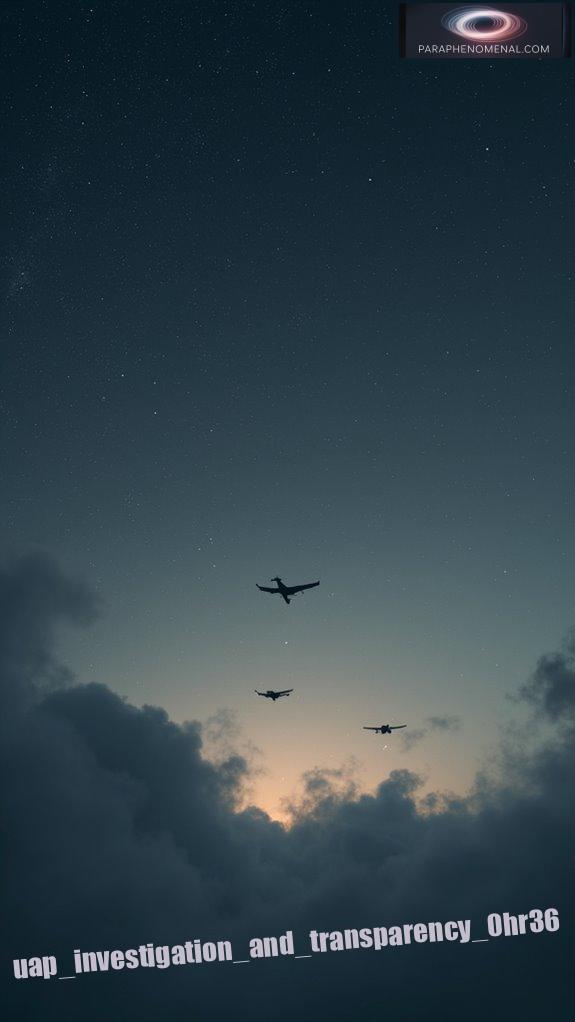 uap investigation and transparency