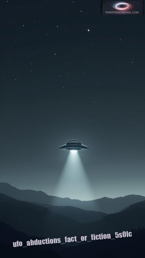 ufo abductions fact or fiction