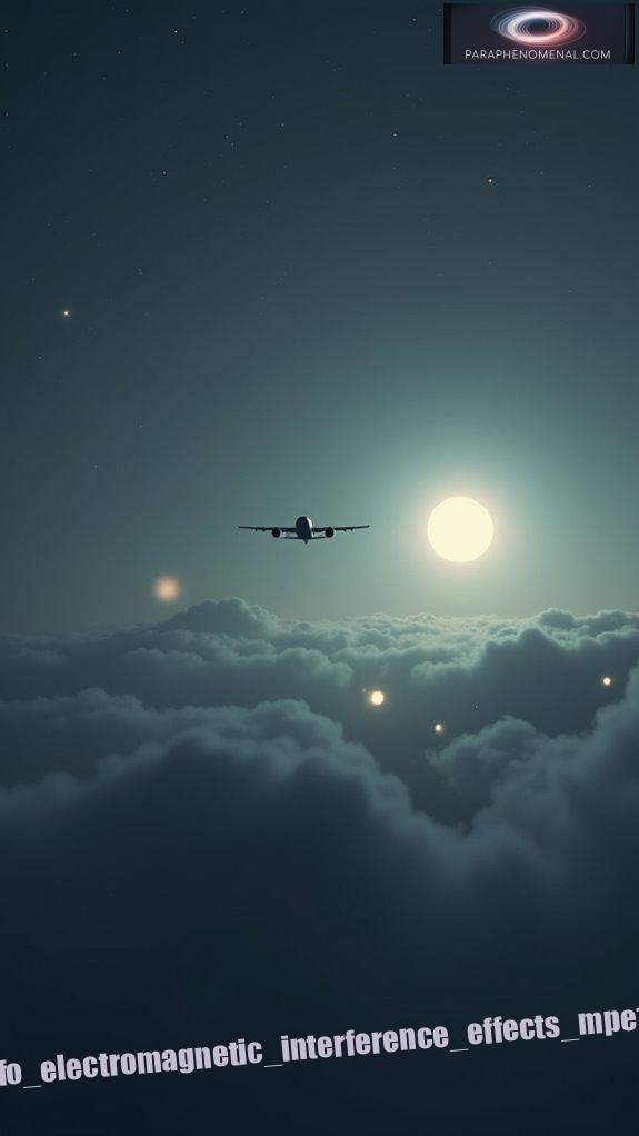 ufo electromagnetic interference effects