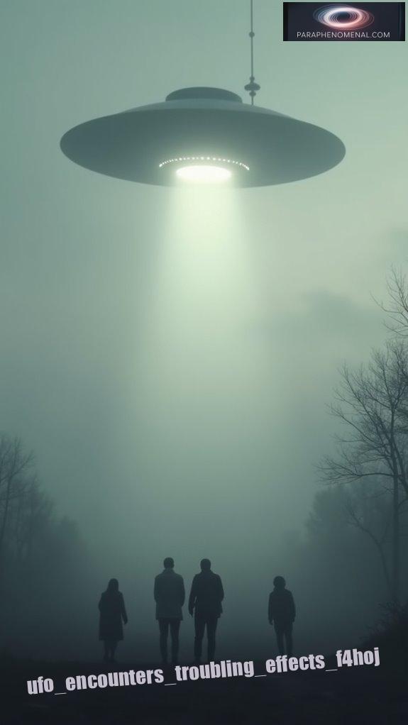 ufo encounters troubling effects