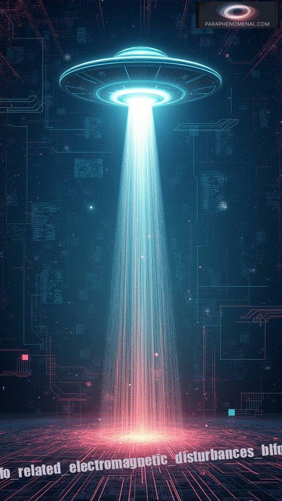 ufo related electromagnetic disturbances