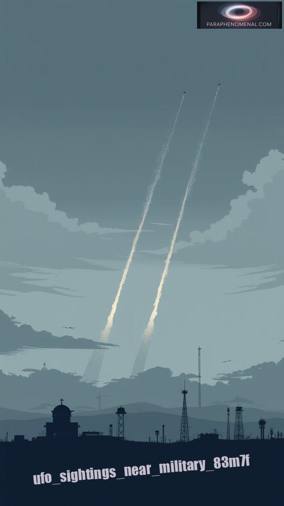 ufo sightings near military