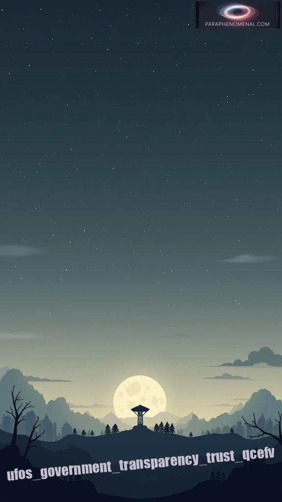 ufos government transparency trust