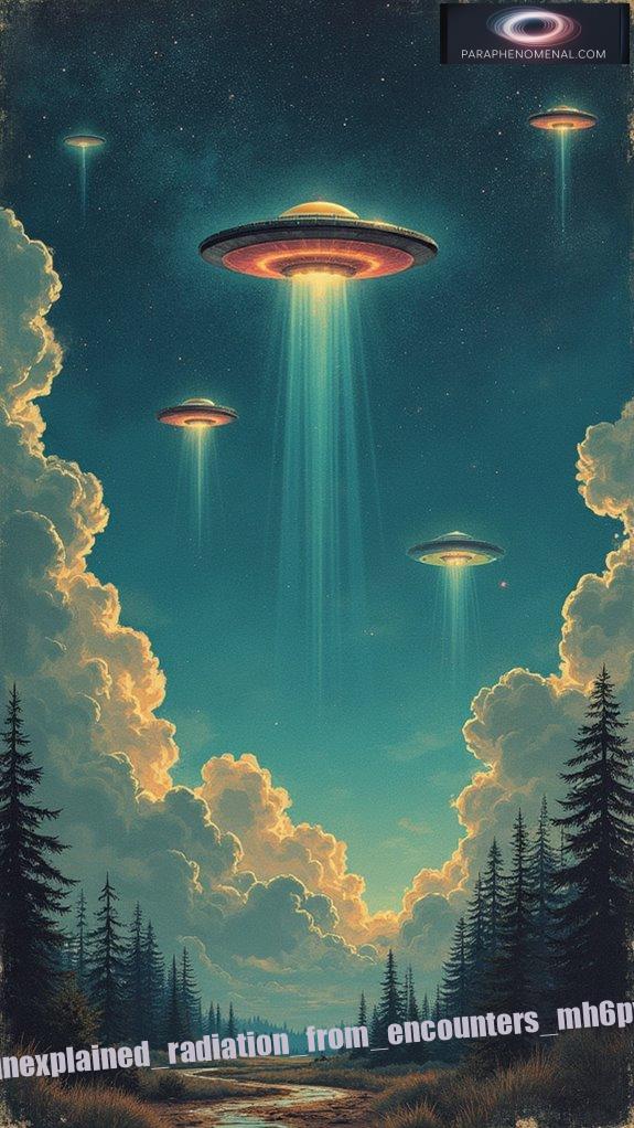 unexplained radiation from encounters