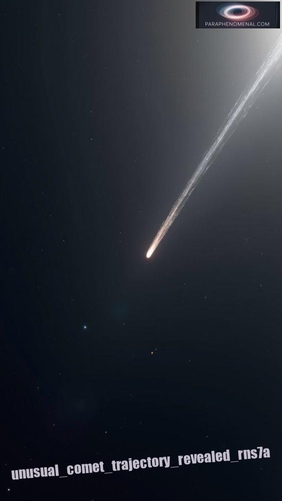 unusual comet trajectory revealed