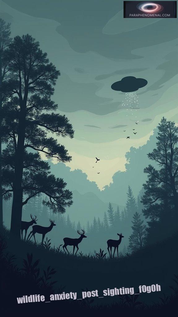 wildlife anxiety post sighting